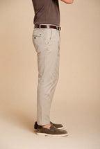 Milano Herren Chino Hose aus Stretch-Gabardine extra slim fit ①