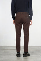 Milano Chinohose Herren in Stretch-Gabardine, Extra Slim Fit ①