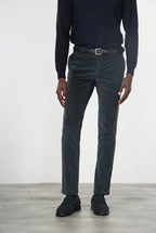 Milano pantalone chino uomo in velluto 500 righe extra slim fit ①