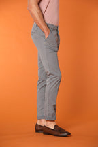 Milano Essential Pantalon chino homme en coton pima twill stretch extra slim fit 