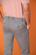 Milano Essential Pantalon chino homme en coton pima twill stretch extra slim fit 