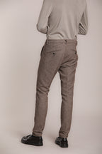 Foto 6 Osaka pantalone chino uomo in resca bicolor carrot fit