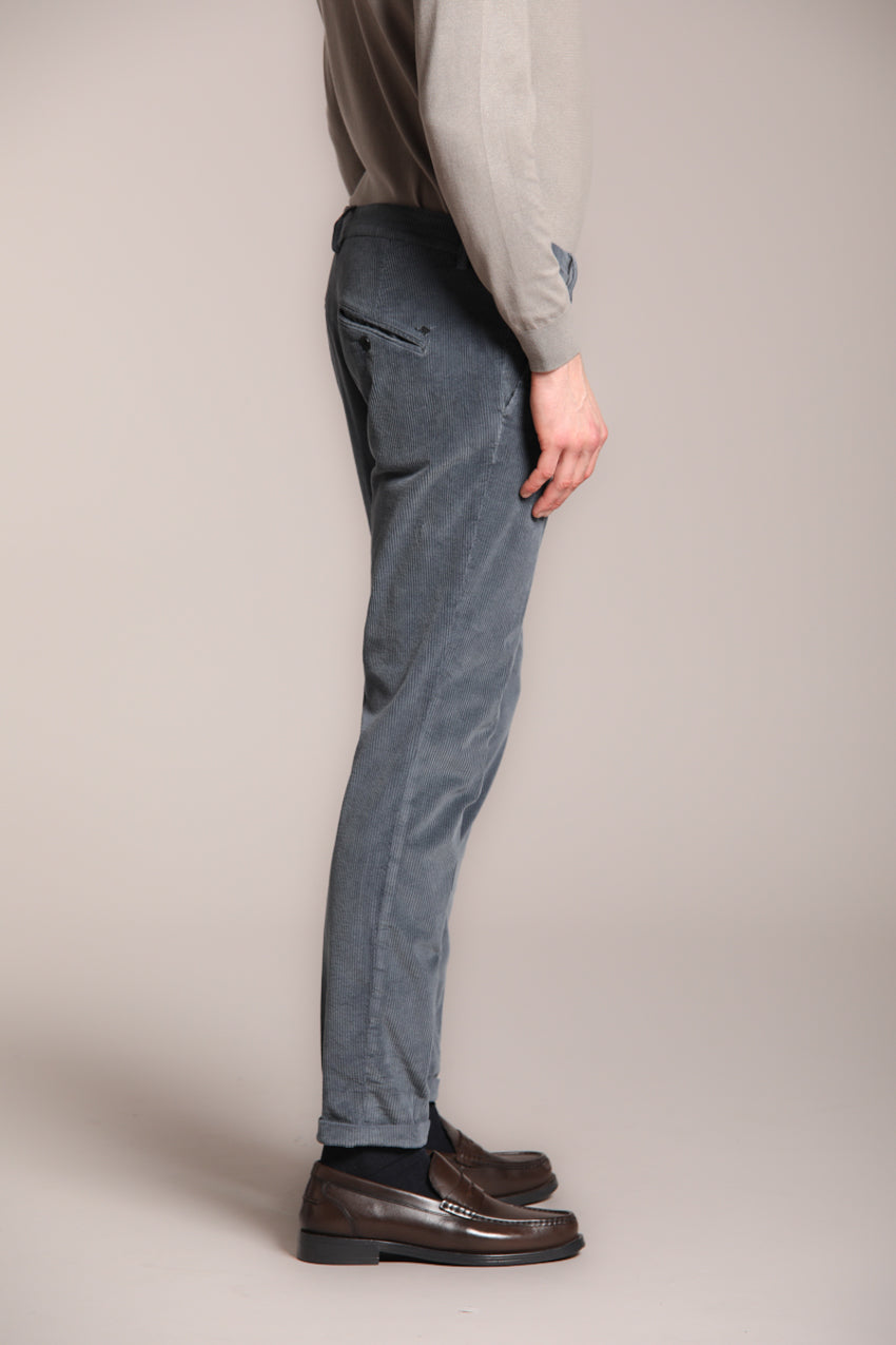 Foto 3 Osaka pantalone chino uomo in velluto 500 righe carrot fit