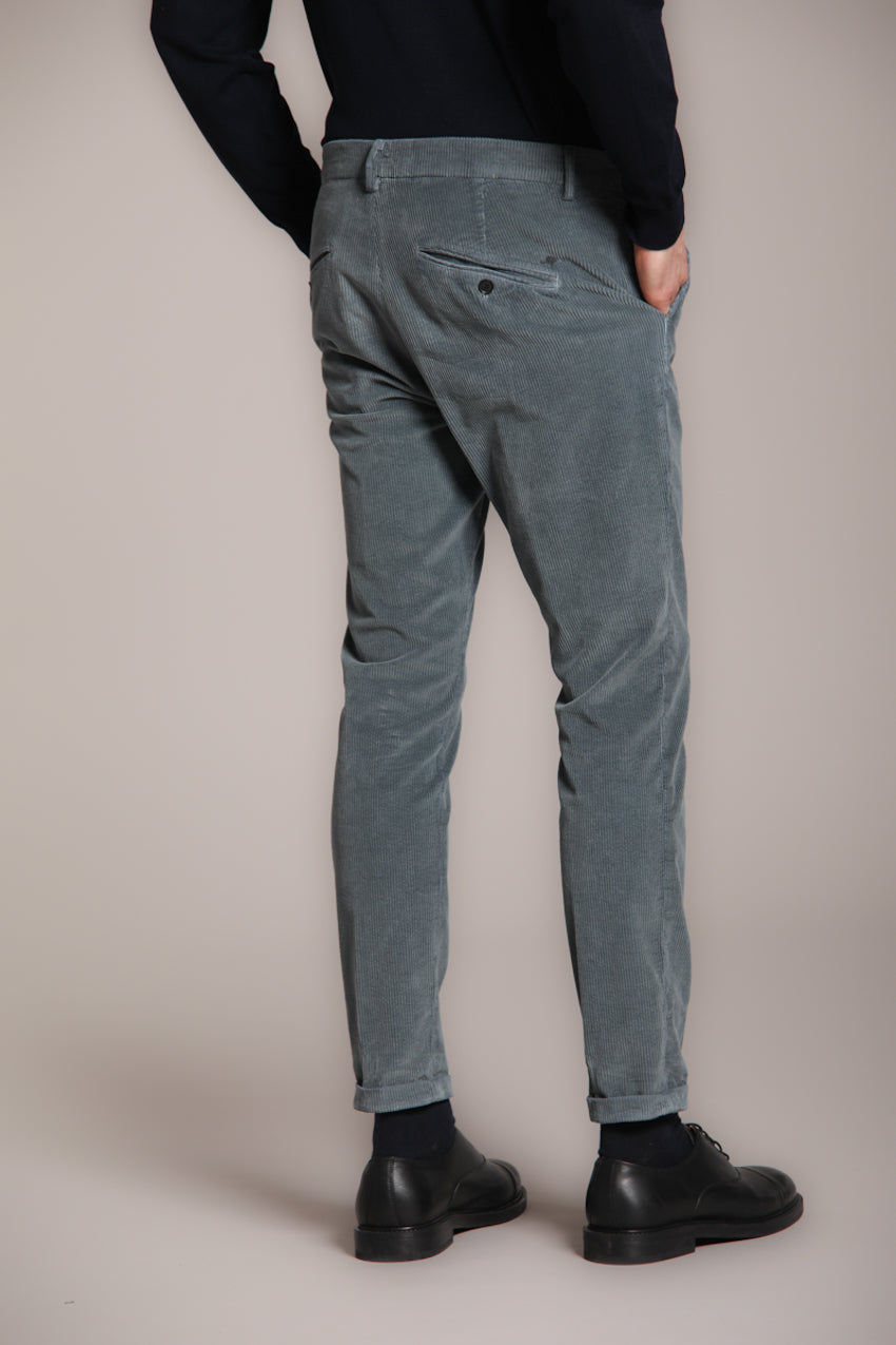 Foto 5 Osaka pantalone chino uomo in velluto 500 righe carrot fit