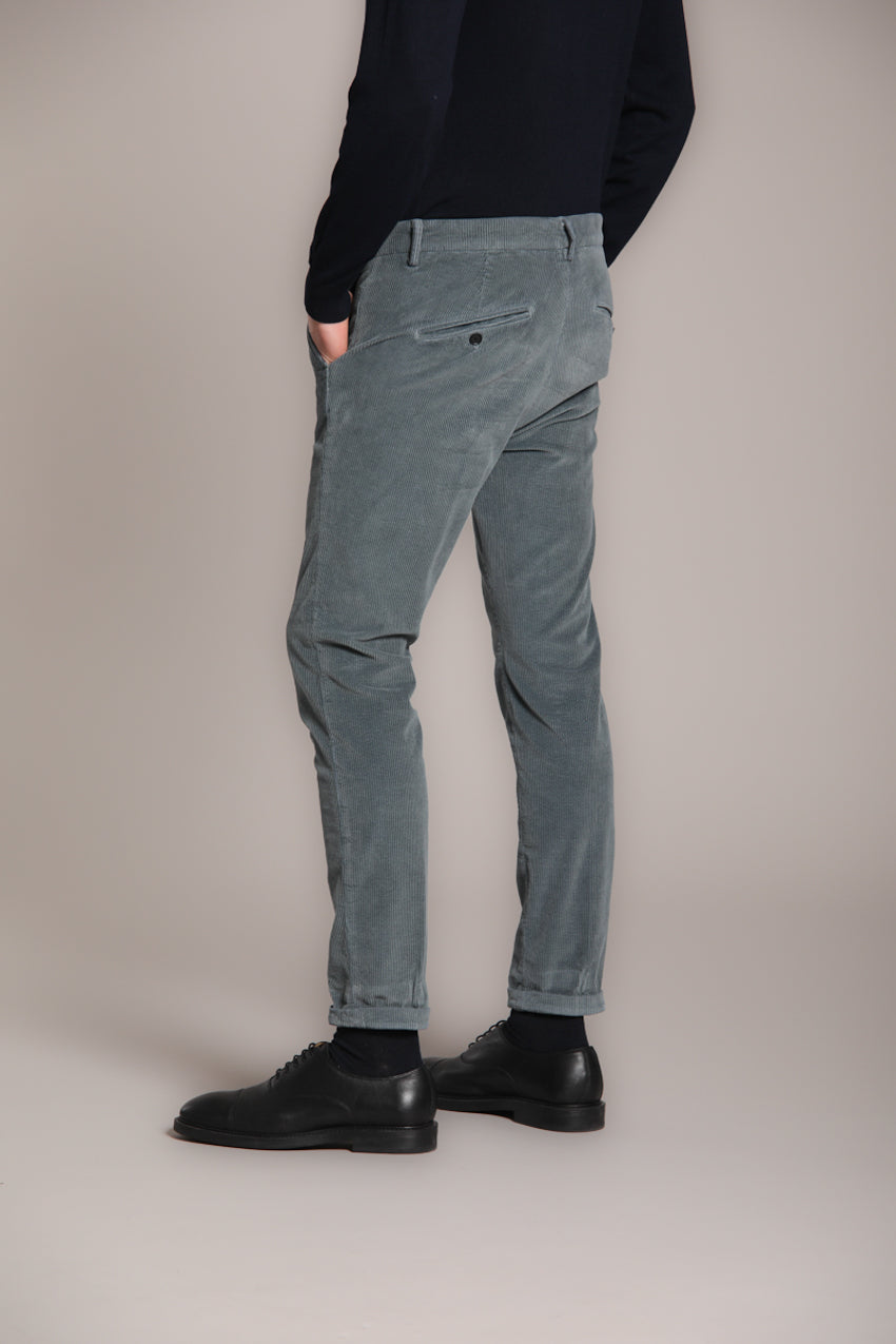 Foto 4 Osaka pantalone chino uomo in velluto 500 righe carrot fit