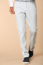 Torino Summer pantalone chino uomo in twill di cotone e lyocell slim fit