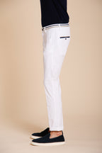 Torino Summer Hose Chino Herren aus Baumwoll- und Lyocell-Twill slim fit