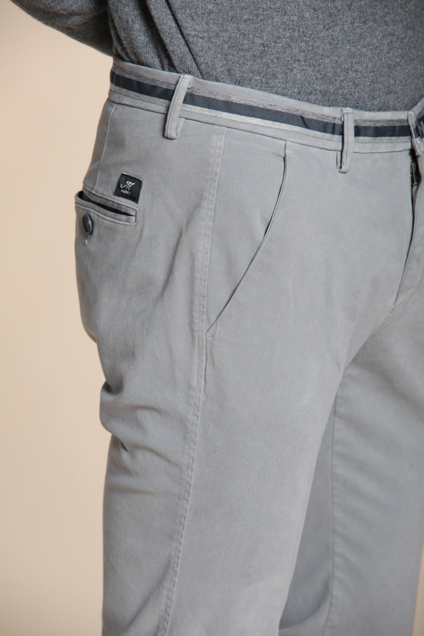 Torino Winter pantalon chino homme en gabardine stretch slim fit