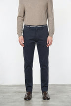 Torino Winter Chinohose für Herren aus Stretch-Gabardine, Slim Fit