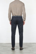 Torino Winter Chinohose für Herren aus Stretch-Gabardine, Slim Fit