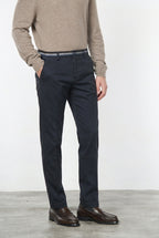 Torino Winter Chinohose für Herren aus Stretch-Gabardine, Slim Fit