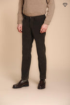 Torino pantalon chino homme en velours 1500 raies slim fit ①