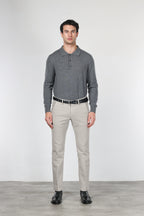 Torino men’s chino pants in 1000-wale corduroy, slim fit ①
