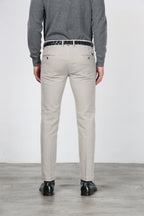 Torino men’s chino pants in 1000-wale corduroy, slim fit ①