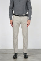 Torino men’s chino pants in 1000-wale corduroy, slim fit ①