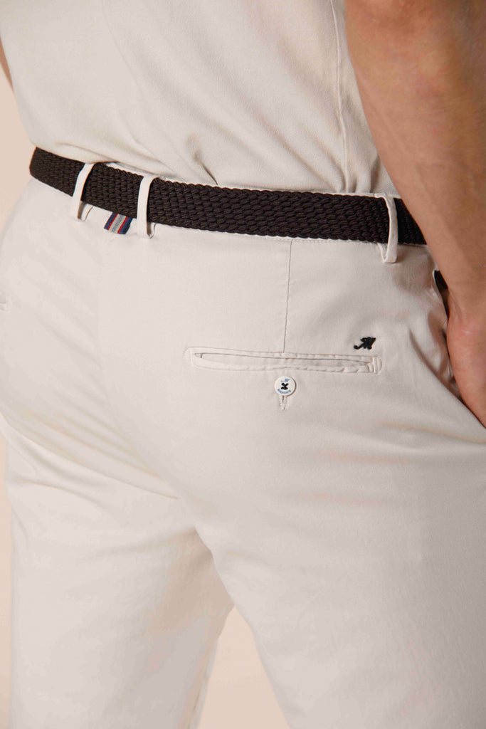 Image 3 de pantalon chino en twill de coton et tencel pour homme Torino Summer Colour de Mason's