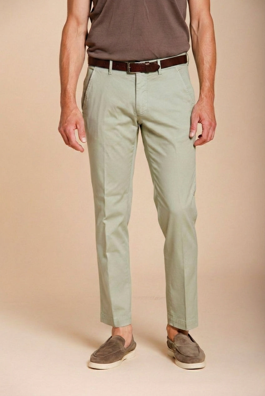 Torino Flex Herren Chino Hose aus Stretch-Gabardine slim fit ①