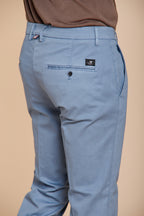 Torino Flex men's chino pants in stretch gabardine slim fit ①