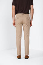 Torino 1 Pinces Flex men's chino pants in super stretch gabardine slim fit