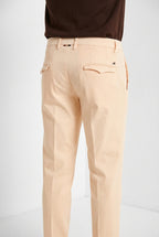 Torino 1 Pinces Flex pantalon chino homme en gabardine super stretch slim fit