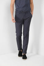 Torino City Icon Flex Hose Chino Herren aus Stretch-Baumwoll- und Leinen-Cavallery slim fit