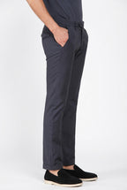Torino City Icon Flex Hose Chino Herren aus Stretch-Baumwoll- und Leinen-Cavallery slim fit