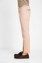 Torino 1 Pinces pantalon chino homme en gabardine stretch slim fit