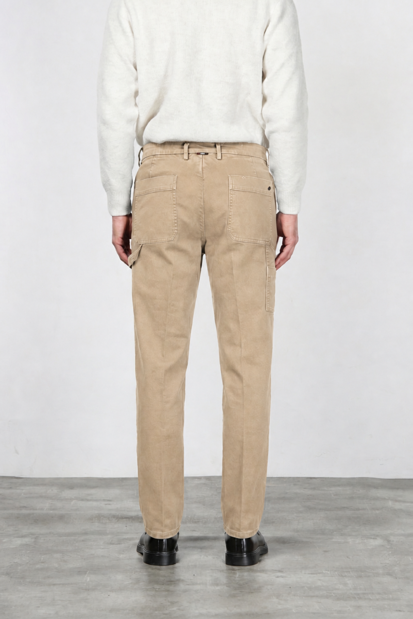 Square Work Chinohose für Herren aus Stretch-Bull mit relaxed fit
