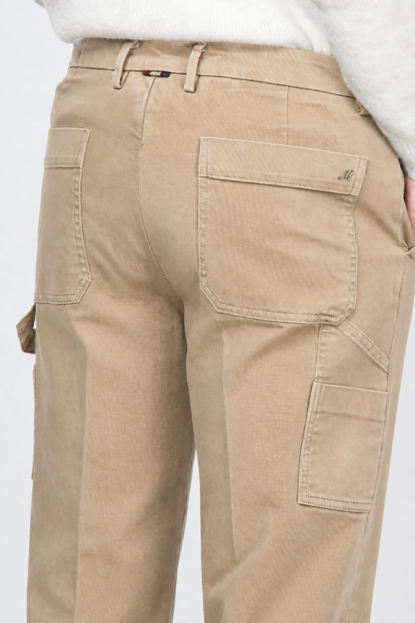 Square Work Chinohose für Herren aus Stretch-Bull mit relaxed fit

