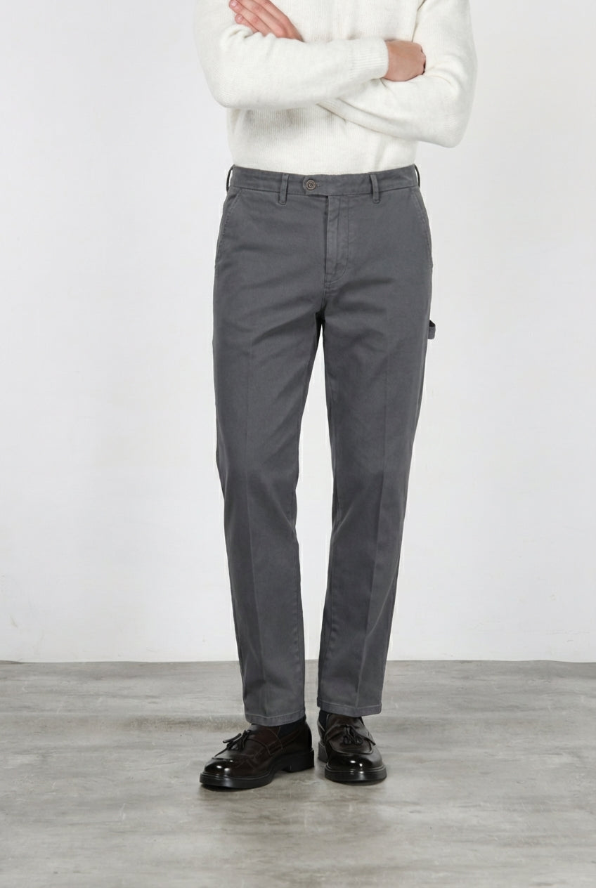Square Work Chinohose für Herren aus Stretch-Bull mit relaxed fit