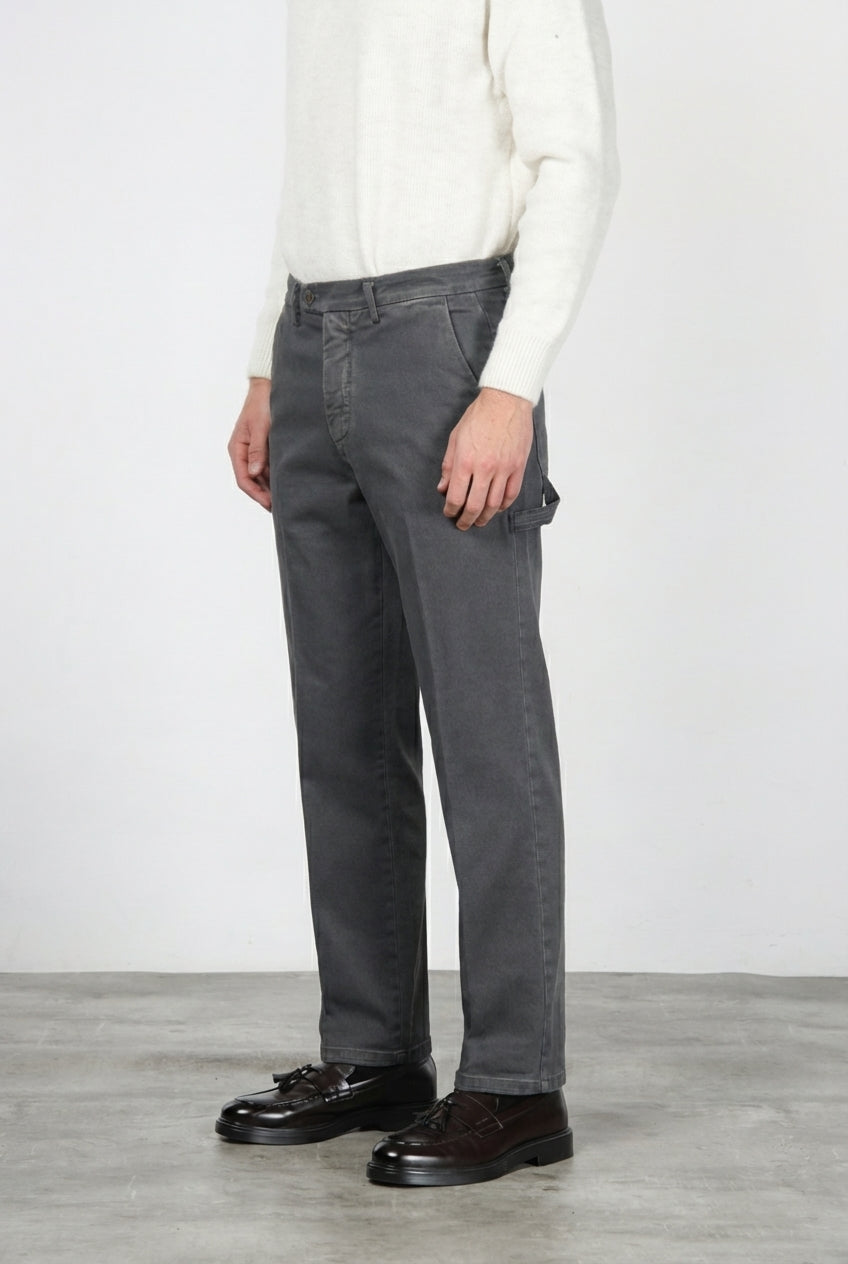 Square Work Chinohose für Herren aus Stretch-Bull mit relaxed fit