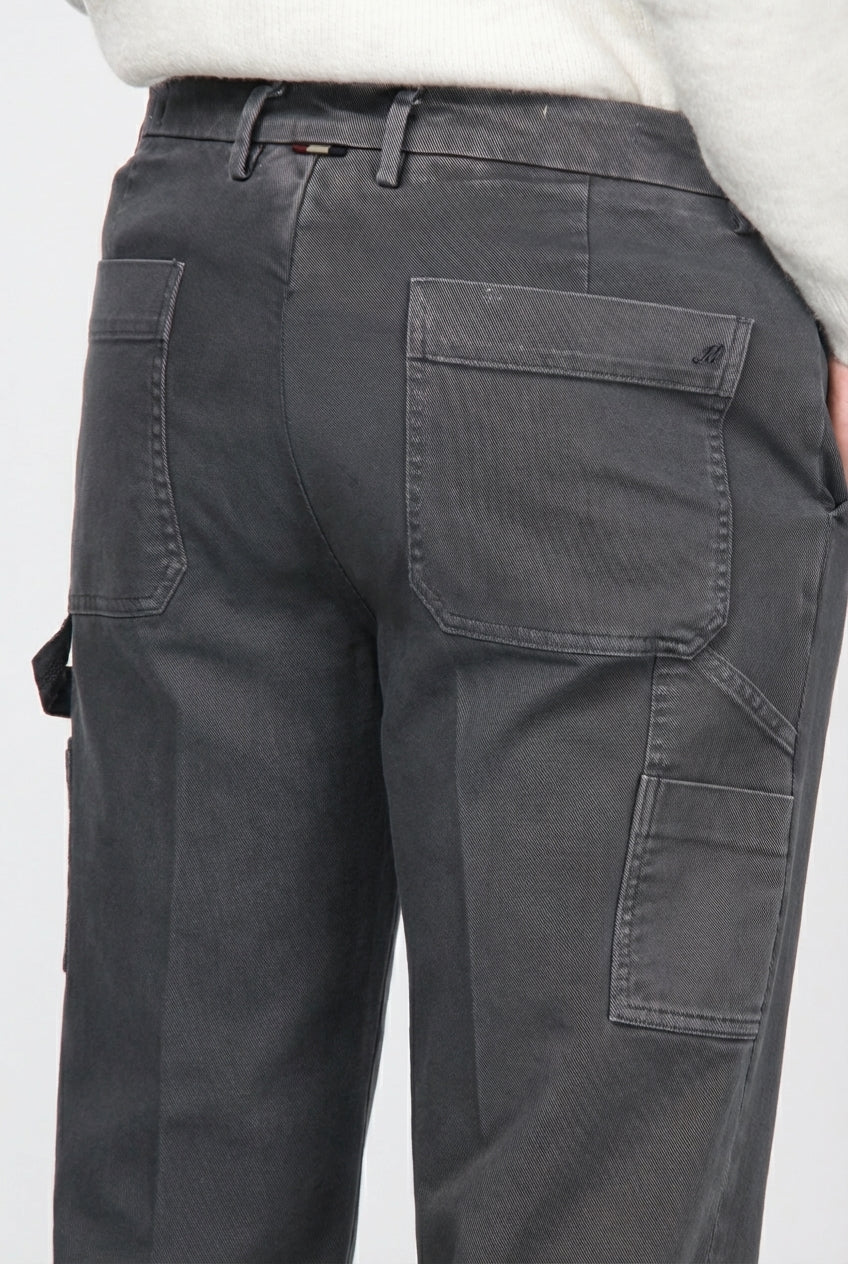Square Work Chinohose für Herren aus Stretch-Bull mit relaxed fit