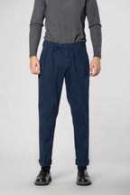 Boston 2 Pinces men's chino pants in tricot relaxed fit