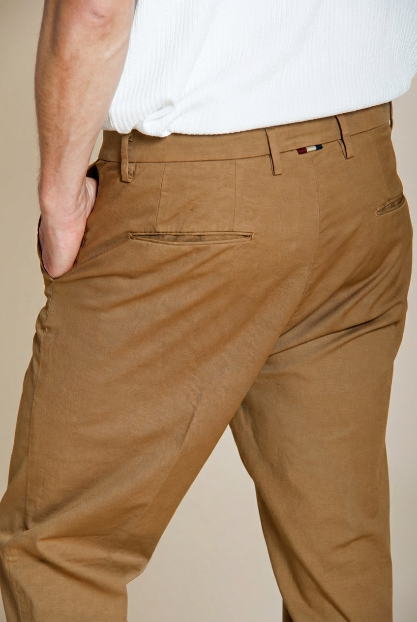 Boston Herren Chino Hose aus Cavallery Stretch relaxed fit