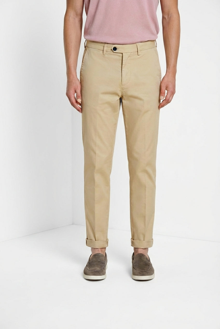 Boston Herren Chino Hose aus leicht Stretch-Twill relaxed fit