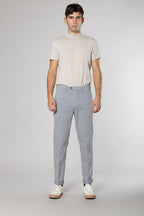 Boston men’s chino pants in cotton diagonal weave relaxed fit

