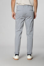 Boston men’s chino pants in cotton diagonal weave relaxed fit


