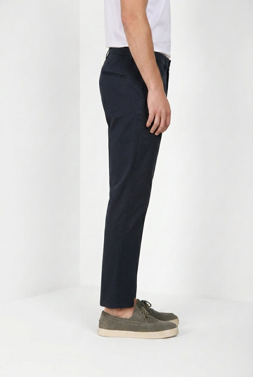 Boston men's chino pants in light stretch twill relaxed fit
