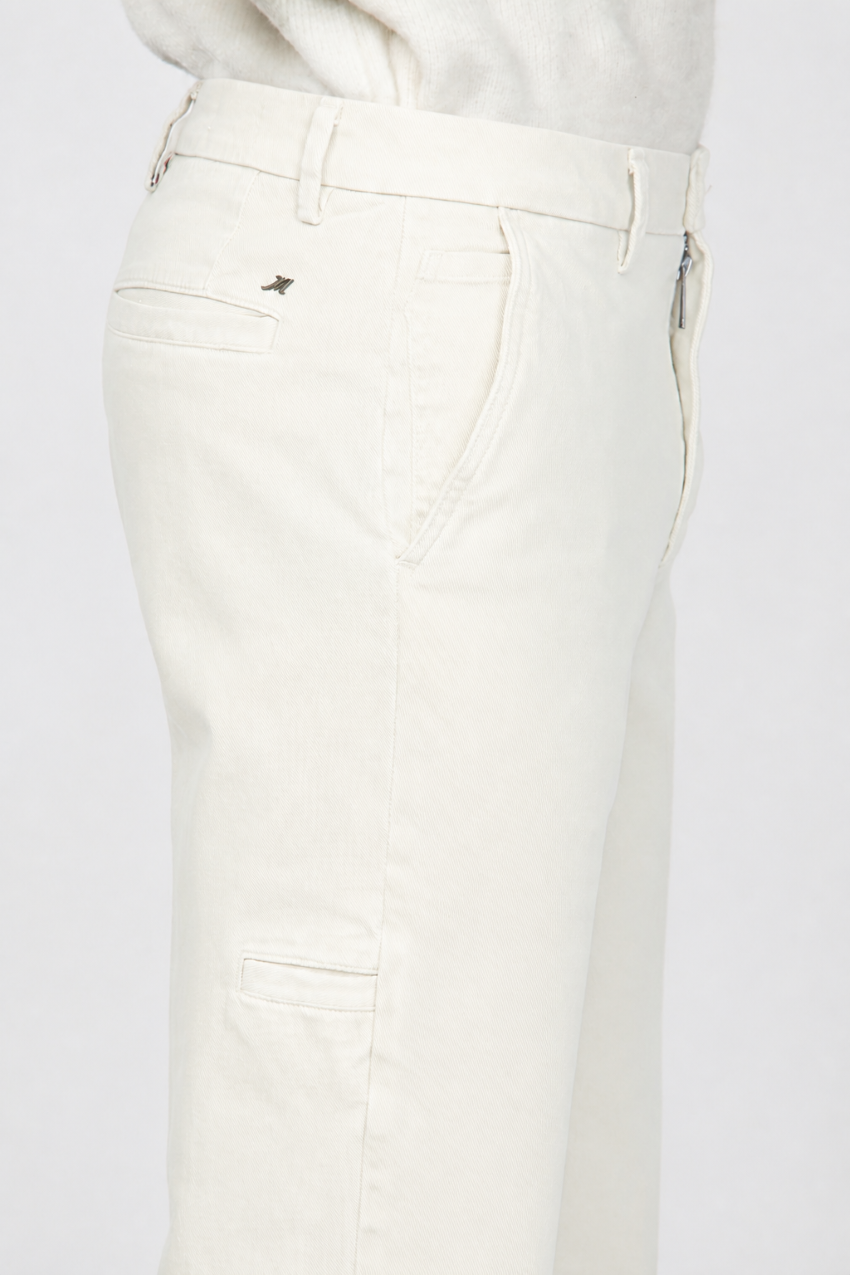 Madison pantalone chino uomo in bull stretch carrot fit