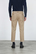 Garden men’s chino pants in stretch bull with carrot fit
