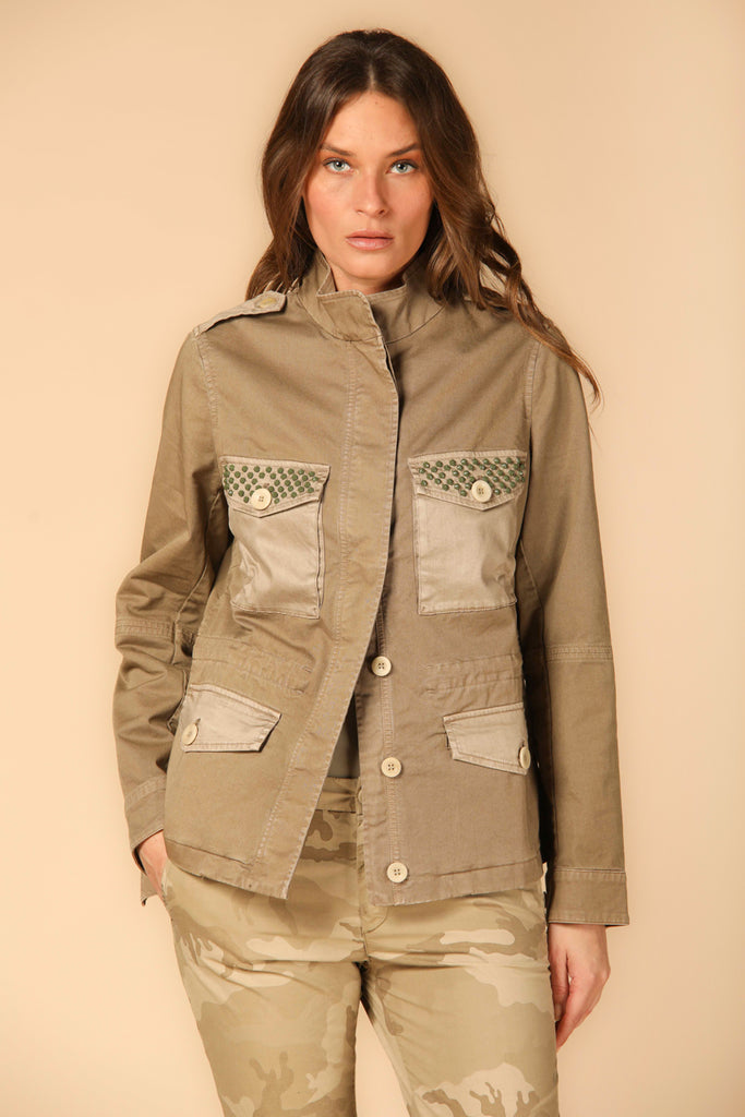Image 1 de field jacket modèle Eva en kaki de Mason's