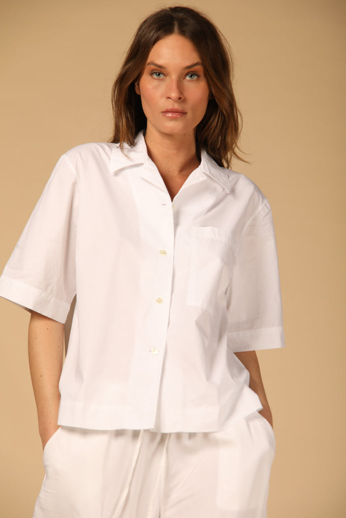 Image 1 de chemise femme modèle Florida en blanc de Mason's