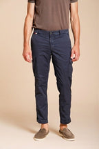 Chile pantalon cargo homme en gabardine stretch regular fit
