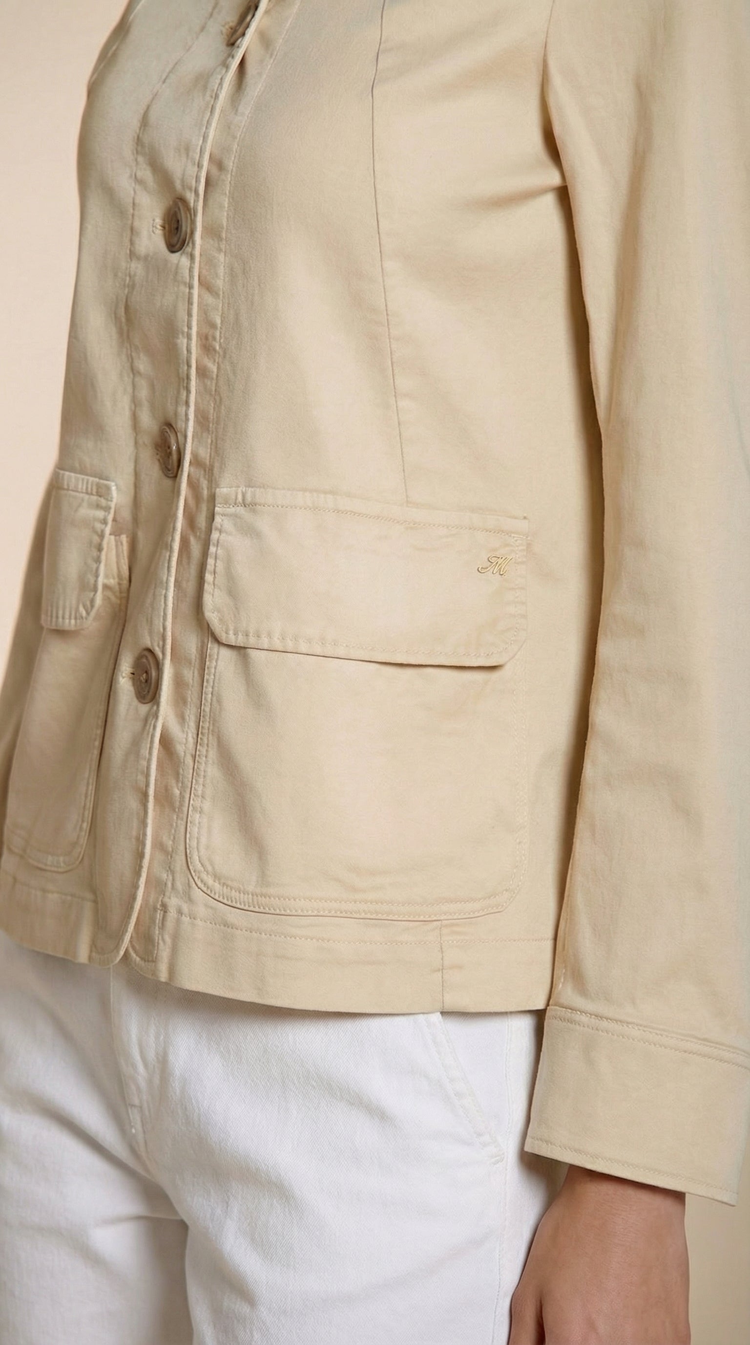 Karen New Jacke Frau aus Stretch-Sweatstoff