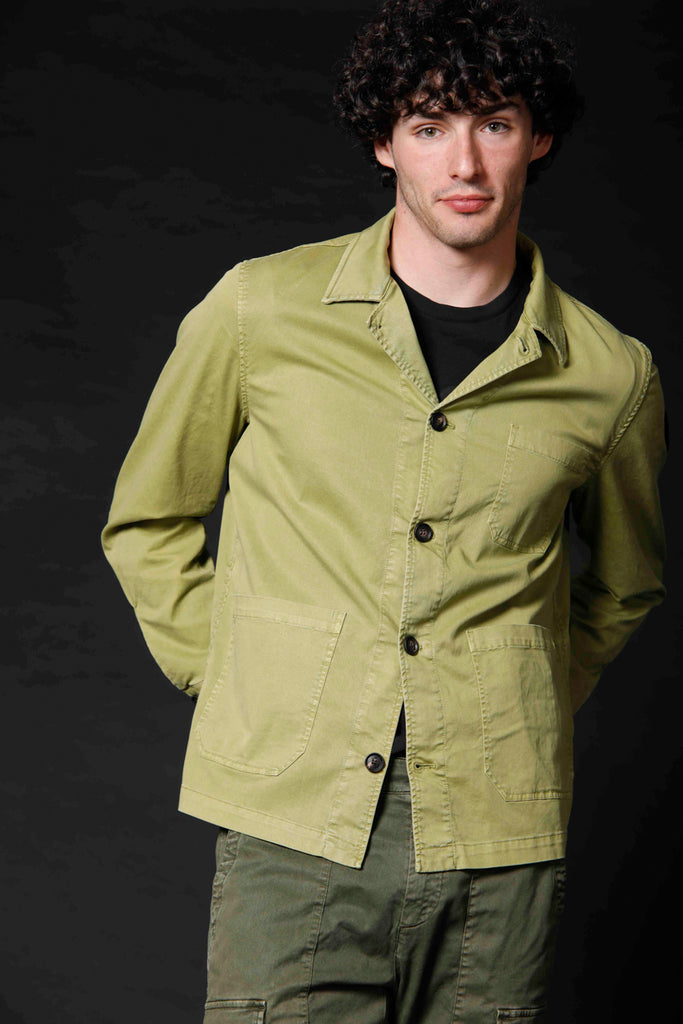image 1 de m74 field jacket homme en vert lime limited edition cotton de Mason's