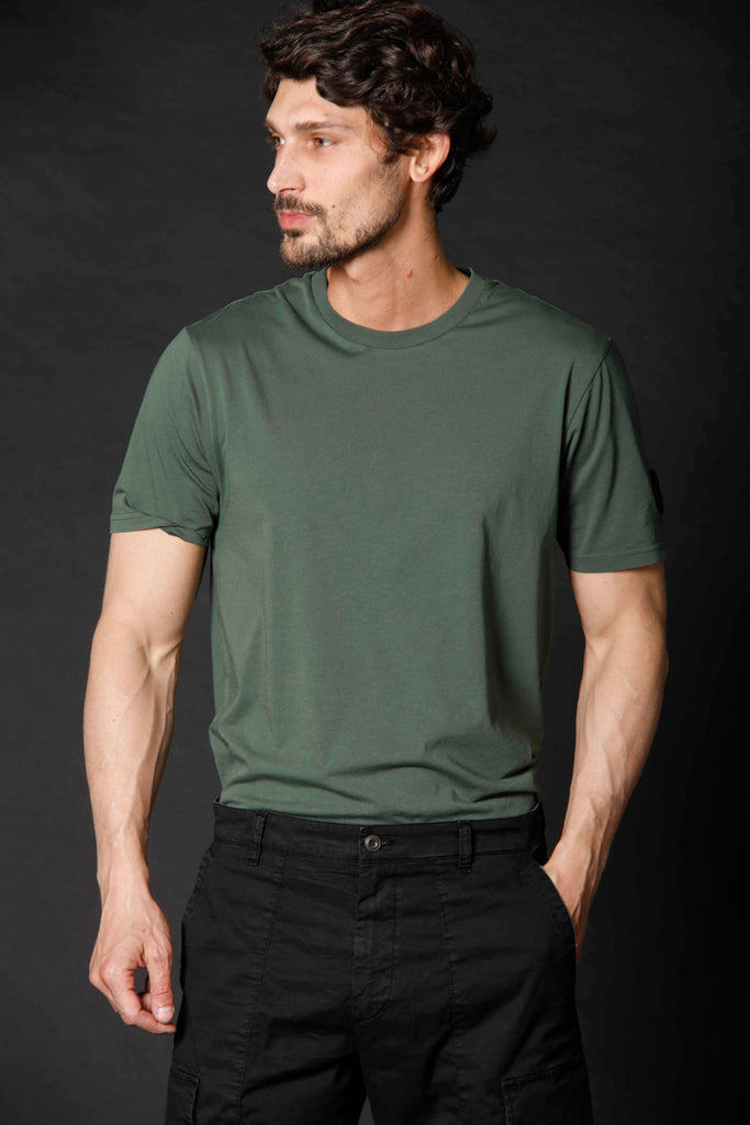 image 1 de t-shirt homme en coton avec logo édition limitée modèle tom mm en vert régulier de mason's
