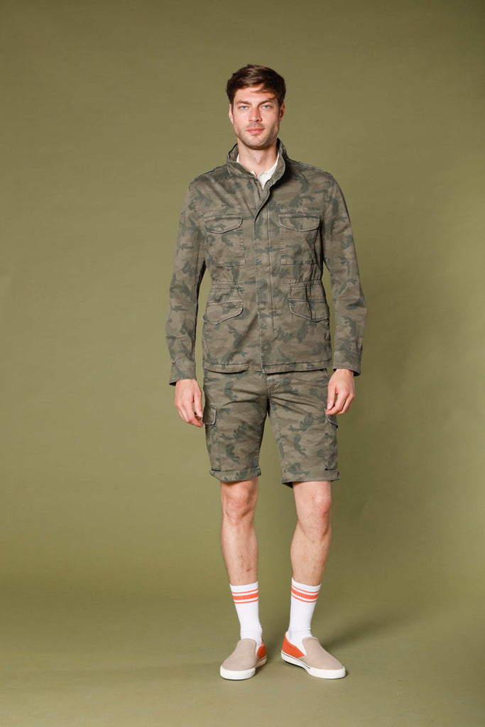 image 3 de veste homme en coton avec motif camouflage modèle m74 vert régulier de mason's