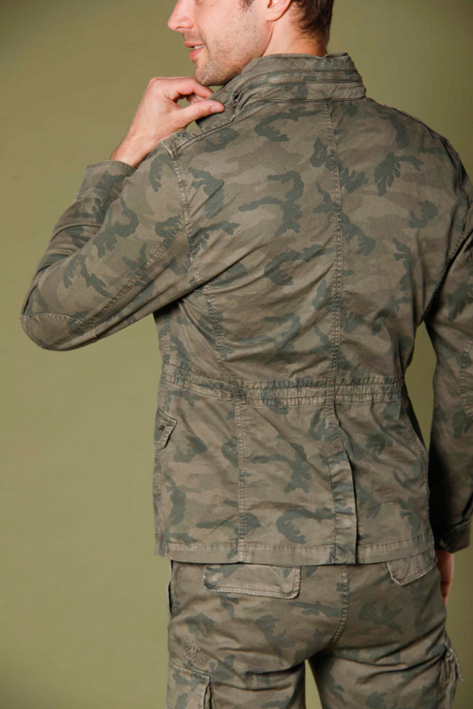 image 4 de veste homme en coton avec motif camouflage modèle m74 vert régulier de mason's