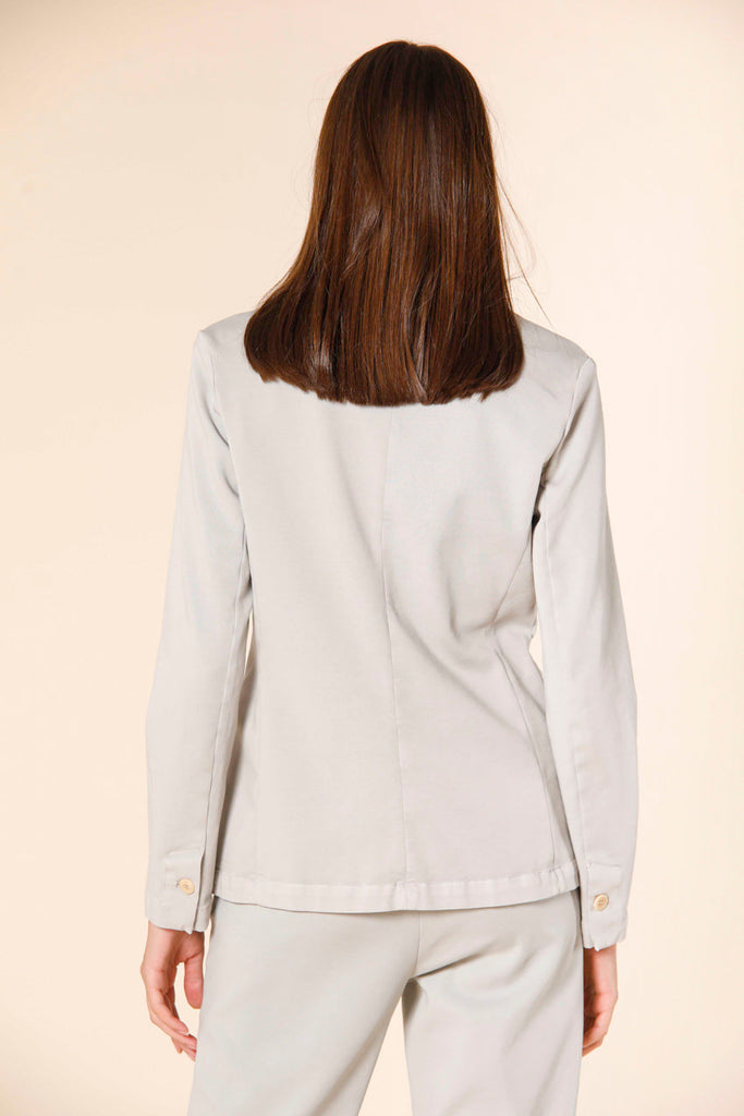 image 4 de blazer femme en jersey modèle helena jersey couleur glace de mason's