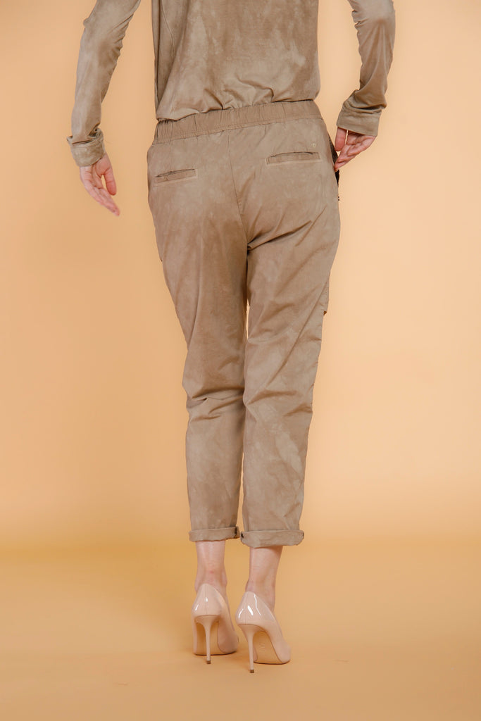 Fatigue jogger Pantalon chino femme en toile parachute icon washes relax